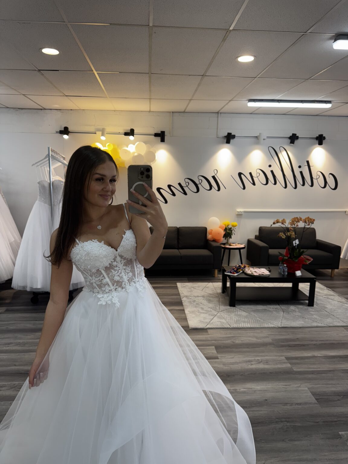 see though deb dress